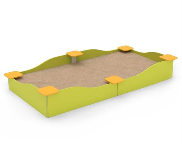 Fresh Rektangulær Sandkasse