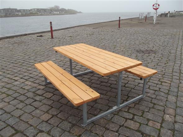 Bænke-sæt uden ryg