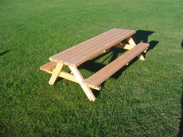 Picnic Junior med hjul bænke-sæt